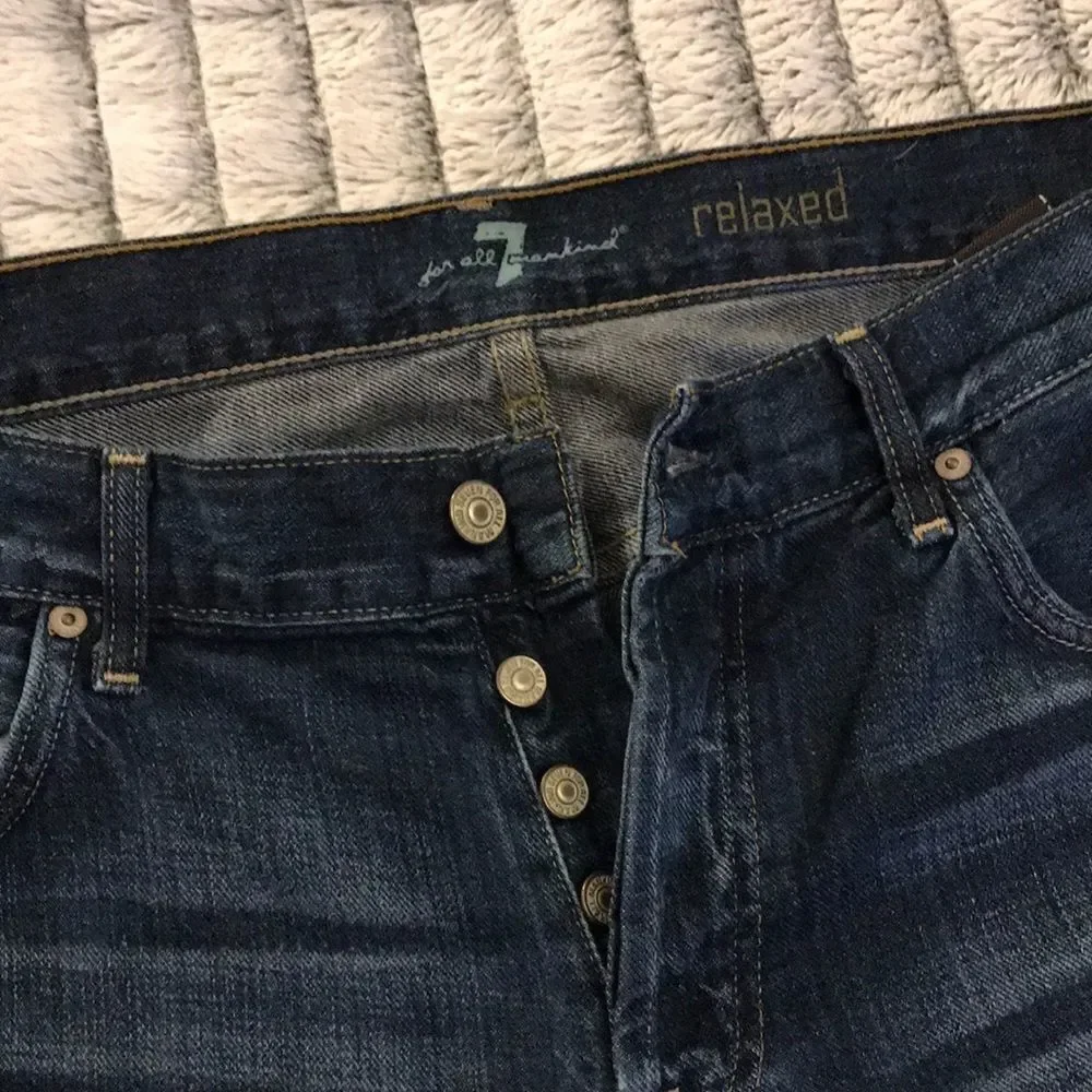 7 For All Mankind dark wash